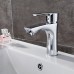 Galliya Modern Single Handle Bathroom Sink Faucet with Solid Brass and Supply Hose  Chrome-2 - B0798PD4C9